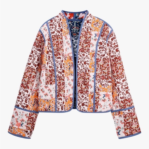 Floral Patchwork Jacket - Picture 1 of 6